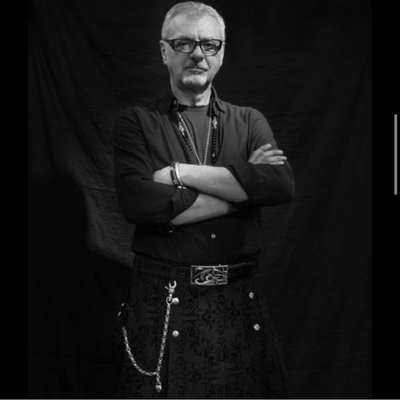 CLAUDIO CALESTANI Milano Italy LEATHER Handcrafted STERLING SILVER BELT 100 115 - Picture 17 of 17